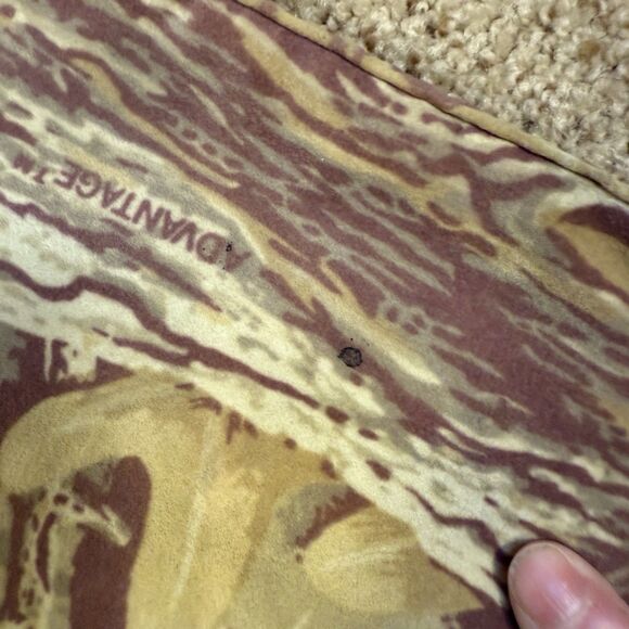 Vtg 10x Advantage Jacket Mens XL Brown Hunting Lined Camouflage Made in USA - Picture 13 of 14